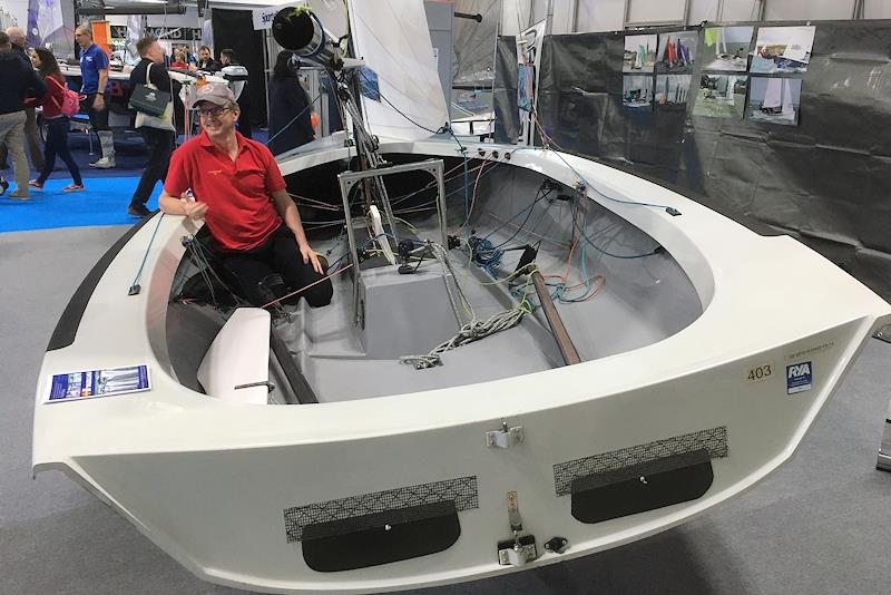 National 18 class at the RYA Dinghy & Watersports Show 2022 - photo © Magnus Smith