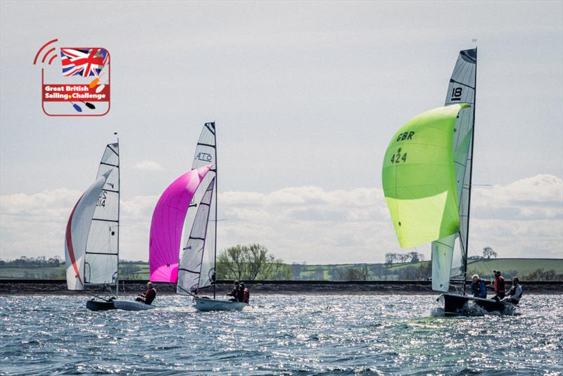 The inaugural Cheddar Chase photo copyright Aaron Geis taken at Bristol Corinthian Yacht Club and featuring the National 18 class