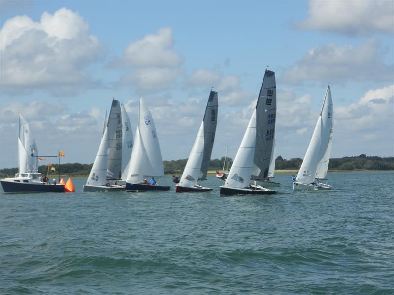 National 18 & Chichester Harbour 18 English Championships photo copyright Andrew Young taken at Bosham Sailing Club and featuring the National 18 class