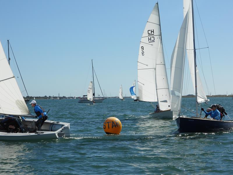 National 18 & Chichester Harbour 18 English Championships photo copyright Andrew Young taken at Bosham Sailing Club and featuring the National 18 class