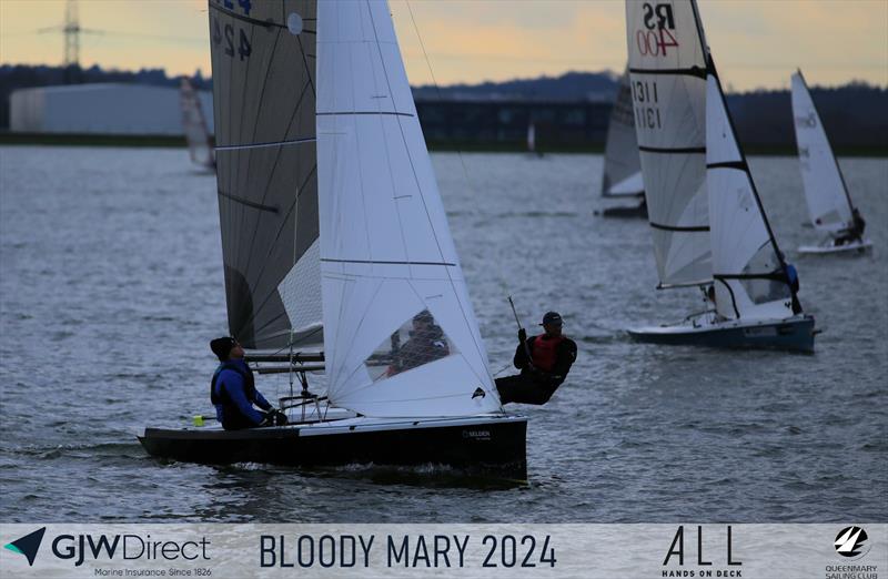 GJW Direct 48th Bloody Mary photo copyright Mark Jardine taken at Queen Mary Sailing Club and featuring the National 18 class