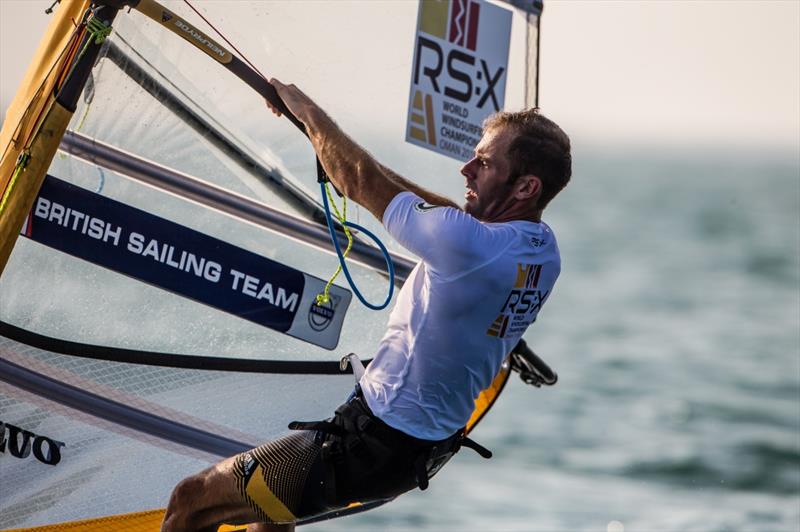 Nick Dempsey at the RS:X World Championships photo copyright Jesus Renedo / Oman Sail taken at  and featuring the RS:X class