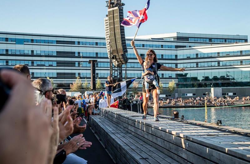 Bryony Shaw (GBR) on day 4 of Hempel Sailing World Championships Aarhus 2018 photo copyright Sailing Energy / World Sailing taken at Sailing Aarhus and featuring the RS:X class