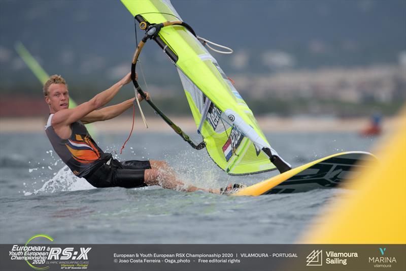 RS:X Europeans at Vilamoura, Portugal day 5 photo copyright Joao Costa Ferreira / Osga_photo taken at  and featuring the RS:X class