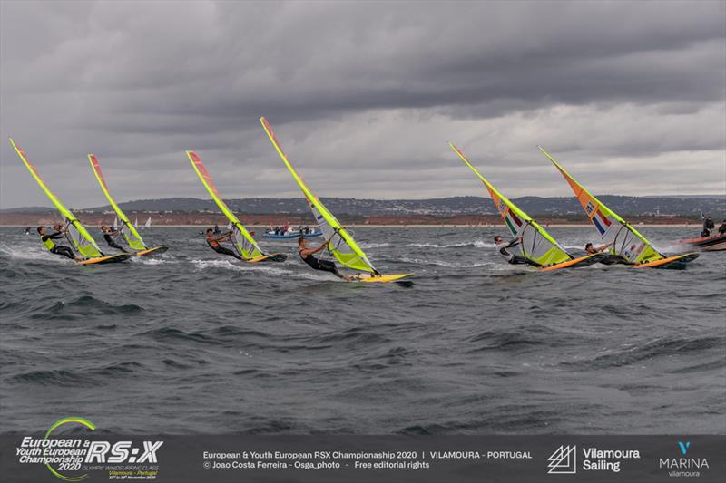 RS:X Europeans at Vilamoura, Portugal day 5 photo copyright Joao Costa Ferreira / Osga_photo taken at  and featuring the RS:X class