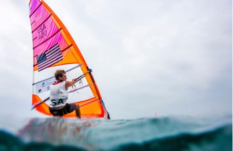 RS:X, Steven Cramer (Miami Beach, Fla.) at Youth Sailing Worlds photo copyright Jesus Renedo / Sailing Energy / World Sailing taken at  and featuring the RS:X class