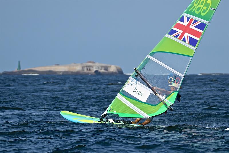 The RS:X is another class likely to be caught in World Sailing's crossfire of a New Event trials plus the Anti-Trust Review- 2016 Olympic Regatta, Rio de Janeiro photo copyright Richard Gladwell taken at  and featuring the RS:X class