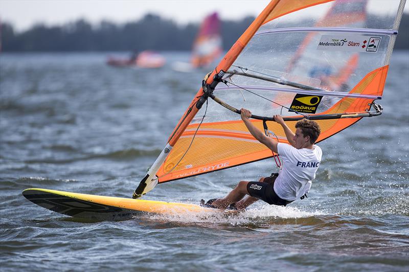 Fabien Pianaza (FRA) RS:X U19 - 2018 Medemblik Regatta - Day 1 - photo © Sander van der Borch