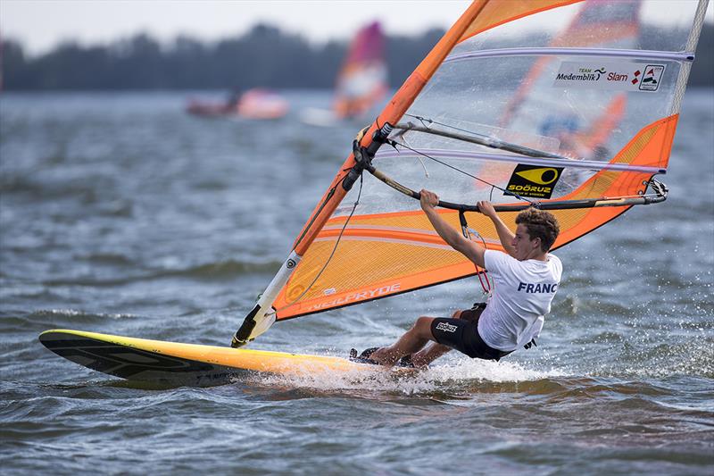 Fabien Pianaza (FRA) RS:X U19 - 2018 Medemblik Regatta - Day 1 - photo © Sander van der Borch