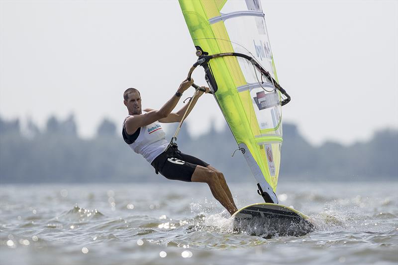 Dorian van Rijsselberge (NED), RS:X Men - 2018 Medemblik Regatta - Day 3 photo copyright Sander van der Borch taken at Royal Yacht Club Hollandia and featuring the RS:X class