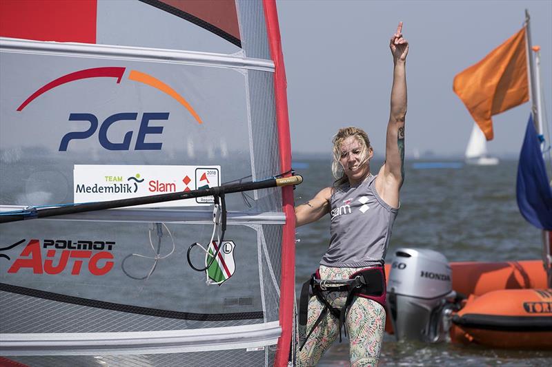 Zofia NOCETI KLEPACKA (POL), RS:X Women - 2018 Medemblik Regatta - Day 5 photo copyright Sander van der Borch taken at Royal Yacht Club Hollandia and featuring the RS:X class