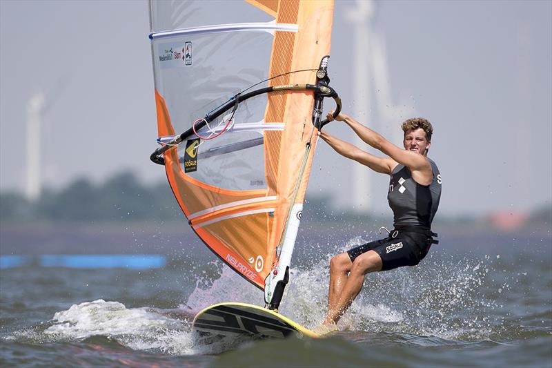 Fabien PIANAZZA (FRA), RS:XU19 - 2018 Medemblik Regatta - Day 5 - photo © Sander van der Borch