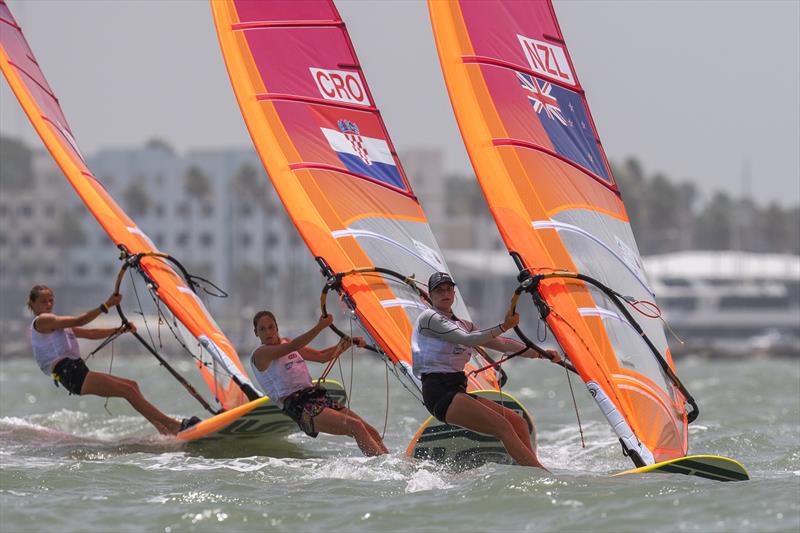 Womens RS:X - Youth Worlds 2018, Corpus Christi - Day 1 photo copyright Jen Edney / World Sailing taken at  and featuring the RS:X class
