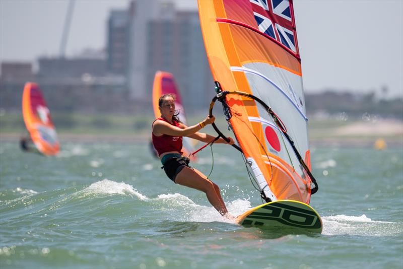 GBR - Womens RS:X - Youth Sailing World Championships  - Final Day, Corpus Christi, Texas, USA photo copyright Jen Edney / World Sailing taken at  and featuring the RS:X class