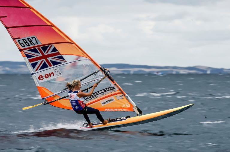 RS:X class at 2018 Hempel Sailing World Championships  photo copyright Jesus Renedo / Sailing Energy / Aarhus 2018 taken at  and featuring the RS:X class