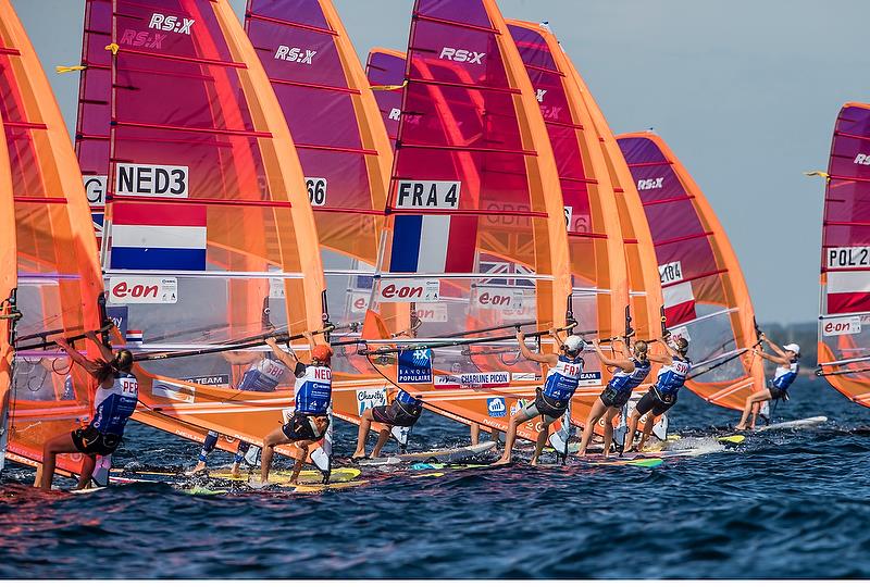 RS:X - Hempel Sailing World Championships - Aarhus, Denmark - August 2018 photo copyright Sailing Energy / World Sailing taken at  and featuring the RS:X class
