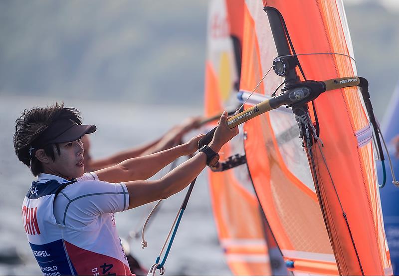 RS:X - Hempel Sailing World Championships - Aarhus, Denmark - August 2018 photo copyright Sailing Energy / World Sailing taken at  and featuring the RS:X class