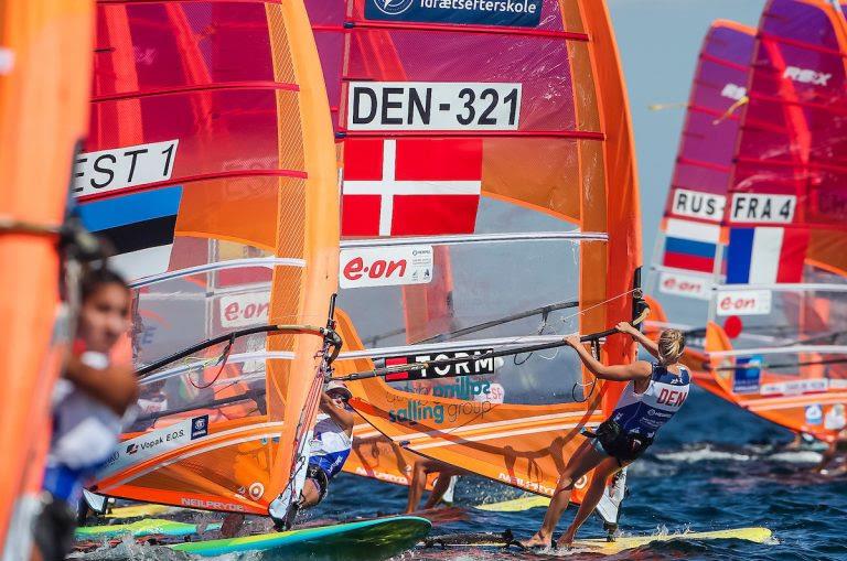 RS:X - Hempel Sailing World Championships - Aarhus, Denmark - August 2018 photo copyright Jesus Renedo / Sailing Energy / Aarhus 2018 taken at  and featuring the RS:X class