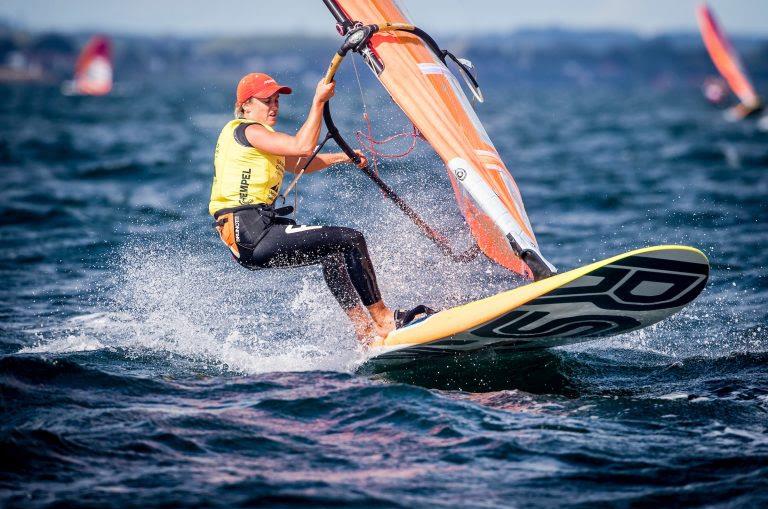 RS:X - Hempel Sailing World Championships - Aarhus, Denmark - August 2018 photo copyright Jesus Renedo / Sailing Energy / Aarhus 2018 taken at  and featuring the RS:X class