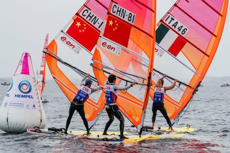 RS:X - Hempel Sailing World Championships, Aarhus, Denmark, August 2018 photo copyright Sailing Energy / World Sailing taken at  and featuring the RS:X class