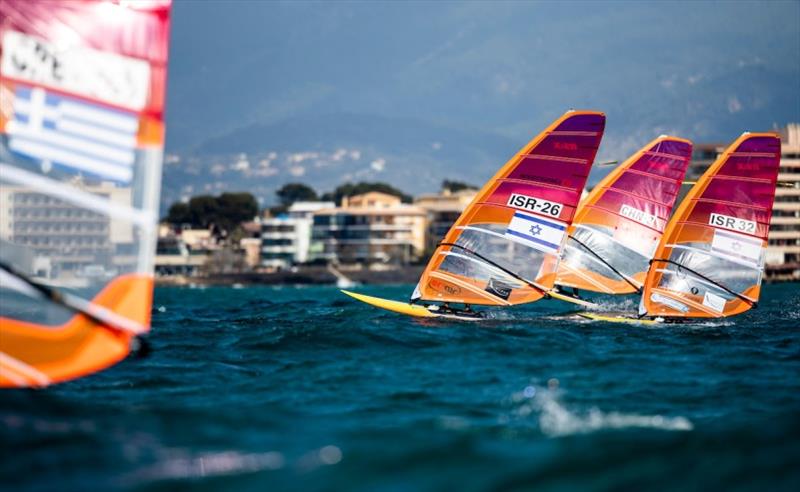 2019 RS:X European & Youth European Championships and Open Trophy - Day 2 photo copyright Jesus Renedo / Sailing Energy / CNA taken at Club Nàutic S'Arenal and featuring the RS:X class