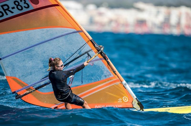 2019 RS:X European & Youth European Championships and Open Trophy - Day 3 photo copyright Jesus Renedo / Sailing Energy / CNA taken at Club Nàutic S'Arenal and featuring the RS:X class
