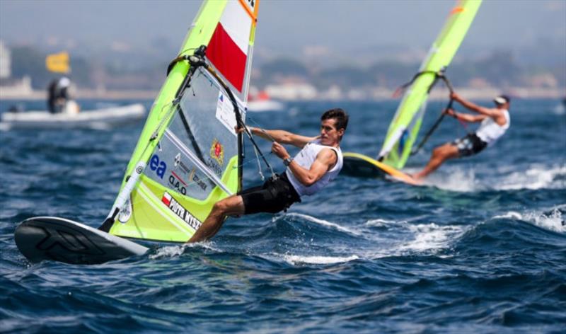 2018 World Cup Series Hyères photo copyright Jesus Renedo / Sailing Energy / World Sailing taken at  and featuring the RS:X class