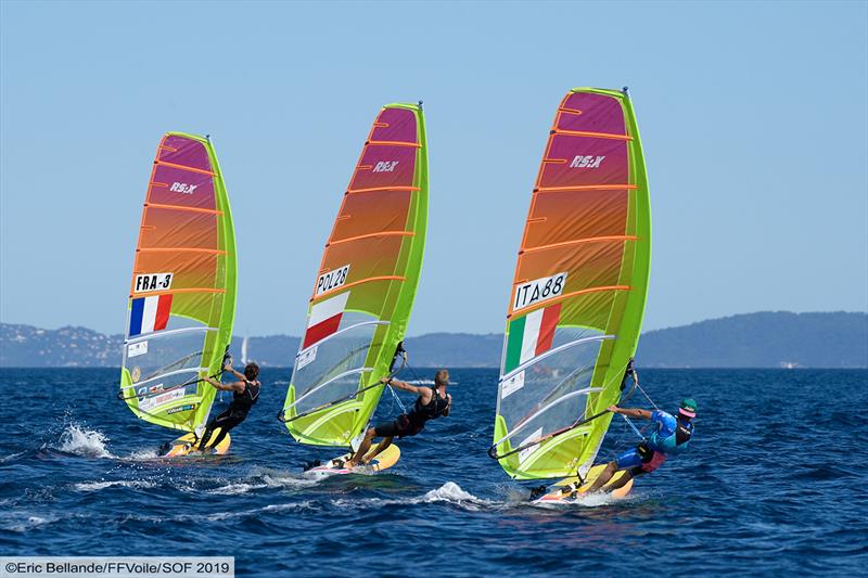 51st Semaine Olympique Française - Day 1 photo copyright Eric Bellande taken at  and featuring the RS:X class