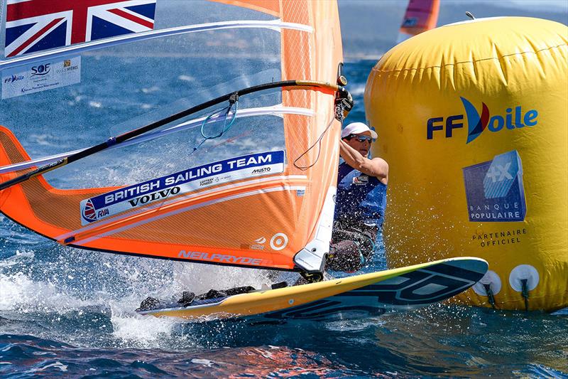 51st Semaine Olympique Française - Day 2 photo copyright Eric Bellande taken at  and featuring the RS:X class