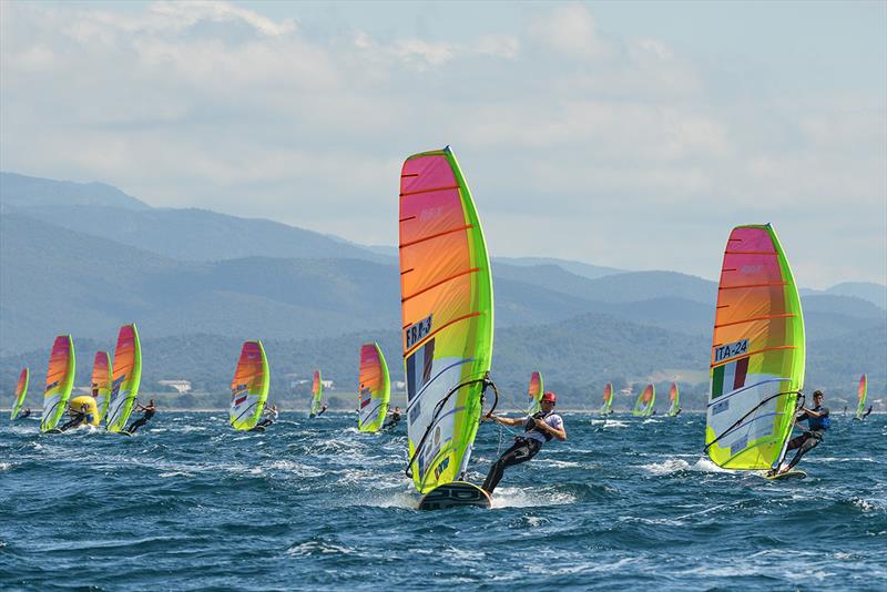 51st Semaine Olympique Française - Day 3 photo copyright Eric Bellande taken at  and featuring the RS:X class