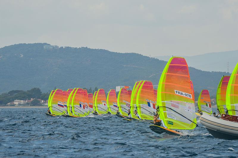 51st Semaine Olympique Française - Day 4 photo copyright Eric Bellande taken at  and featuring the RS:X class