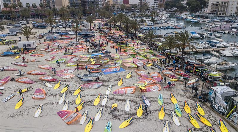 RS:X European Championships 2019 photo copyright Sailing Energy taken at  and featuring the RS:X class