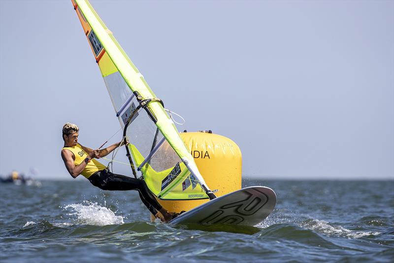 Lilian de Geus, RS:X Women (NED) - Medemblik Regatta Nautical Festival - Day 4 photo copyright Sander van der Borch taken at  and featuring the RS:X class