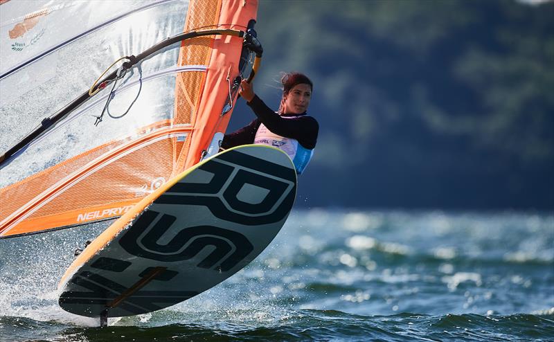 Natasa Lappa (CYP) on day 2 of the Hempel Youth Sailing World Championships - photo © Robert Hajduk / World Sailing