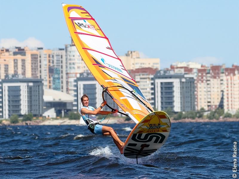 RS:X Youth Worlds 2019 in St. Petersburg photo copyright Elena Razina taken at  and featuring the RS:X class