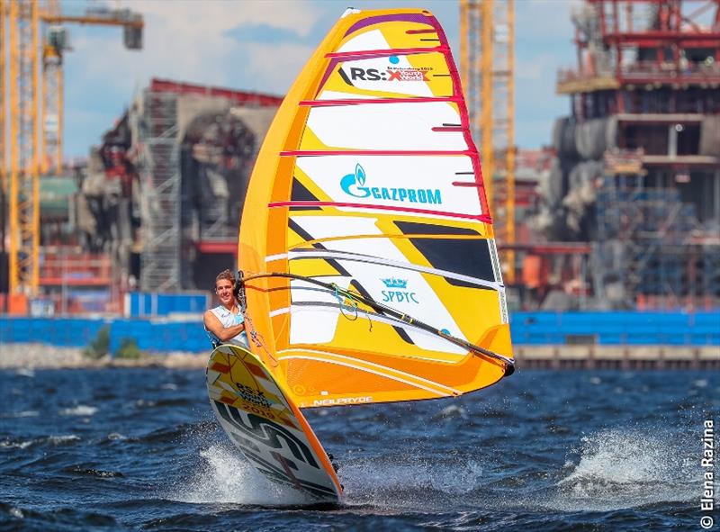 RS:X Youth Worlds 2019 in St. Petersburg photo copyright Elena Razina taken at  and featuring the RS:X class