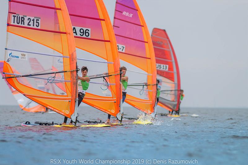 Day 4 - 2019 RS:X Youth World Championship photo copyright Denis Razumovich taken at  and featuring the RS:X class