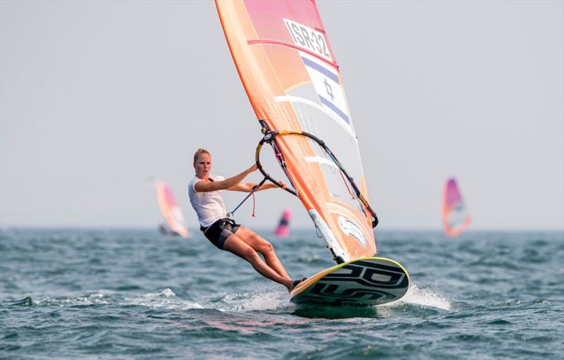 Katy Spychakov (ISR) - Ready Steady Tokyo day, 4 photo copyright Jesus Renedo / Sailing Energy / World Sailing taken at  and featuring the RS:X class