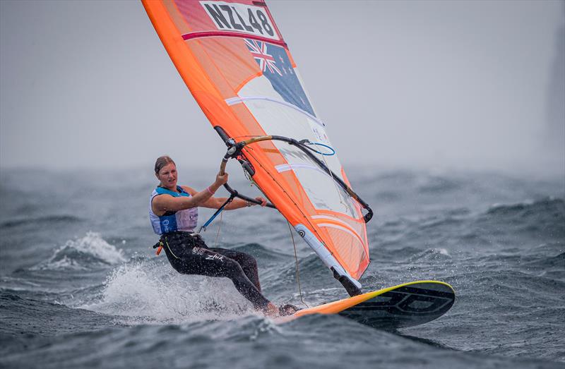 Veerle ten Have (NZL) - RS:X -  Enoshima , Round 1 of the 2020 World Cup Series - August 29, 2019 photo copyright Jesus Renedo / Sailing Energy / World Sailing taken at  and featuring the RS:X class