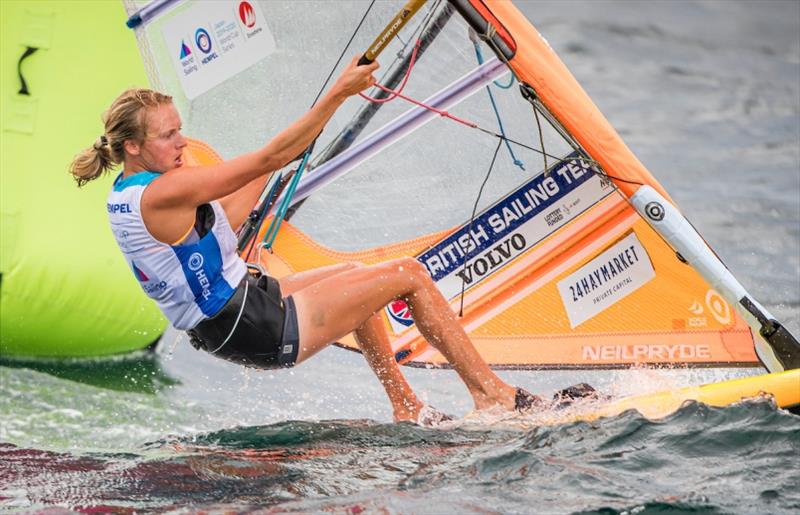 Emma Wilson - Hempel World Cup Series Enoshima, Day 4 photo copyright Jesus Renedo / Sailing Energy / World Sailing taken at  and featuring the RS:X class