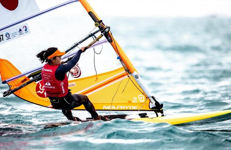 Japan's Megumi Komine - 2020 Hempel World Cup Series Miami - photo © Sailing Energy / World Sailing