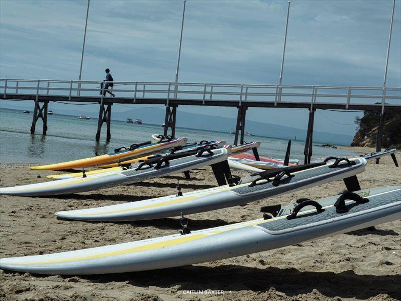 RS:X Windsurfing Worlds Championships 2020 photo copyright Caitlin Baxter taken at Sorrento Sailing Couta Boat Club and featuring the RS:X class