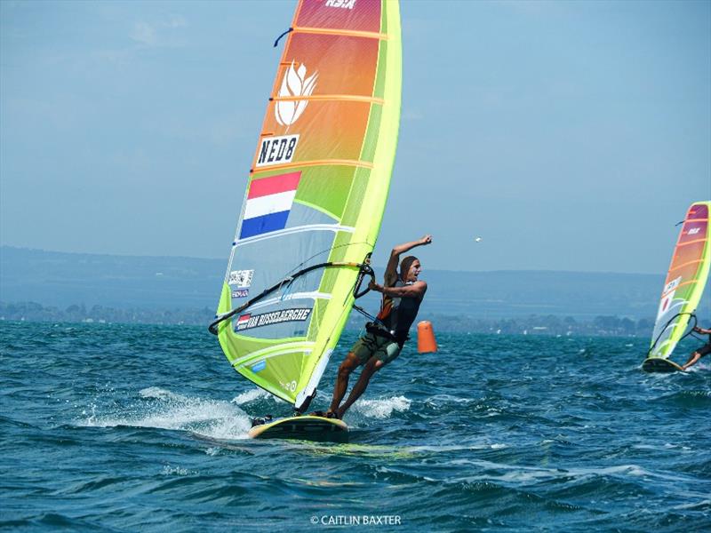 Dorian Van Rijsselberghe - 2020 RS:X Windsurfing World Championships, day 1 - photo © Caitlin Baxter