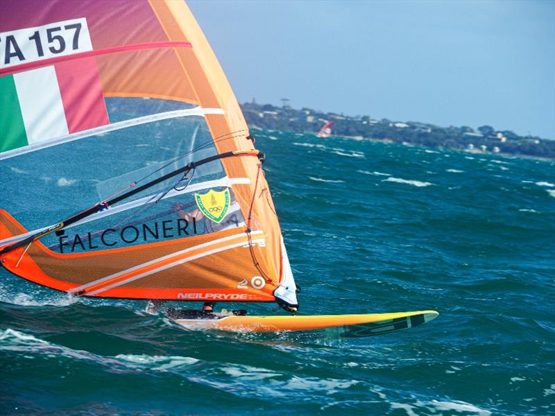 Marta Maggetti - 2020 RS:X Windsurfing World Championships, day 2 - photo © Caitlin Baxter