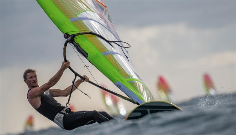 Tom Squires - RS:X European & Youth European Championship 2020 - photo © Joao Costa Ferreira