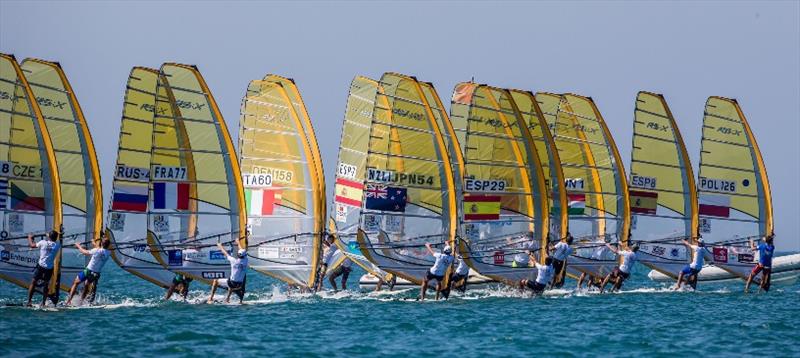 RS:X World Championship 2015 photo copyright Jesus Renedo / Oman Sail taken at  and featuring the RS:X class