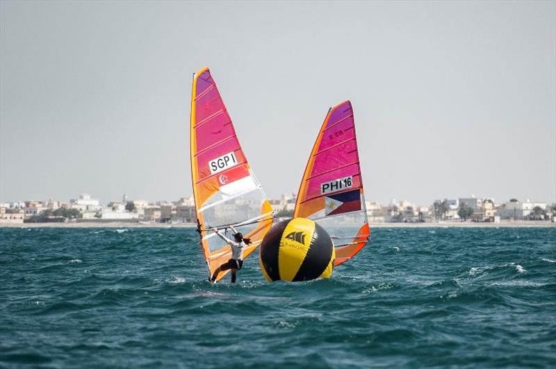 Mussanah Open Championship day 5 photo copyright Oman Sail taken at  and featuring the RS:X class