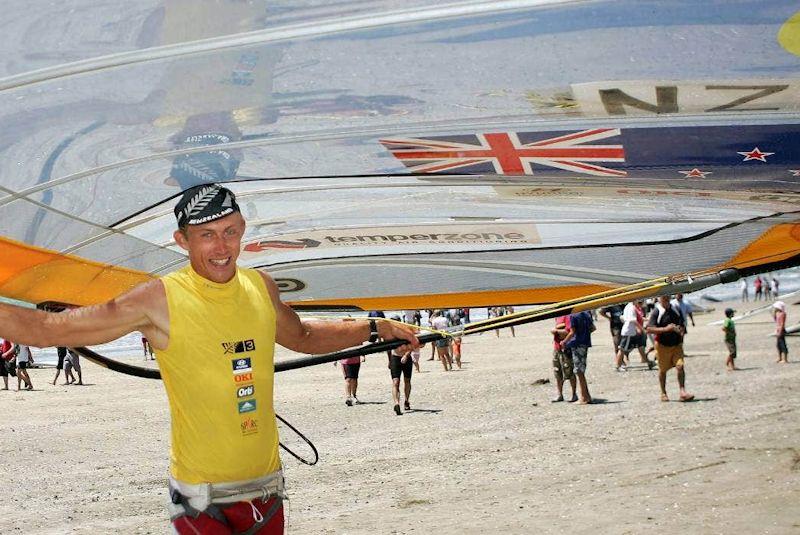 Tom Ashley, windsurfing Olympic Champion - photo © NZPA