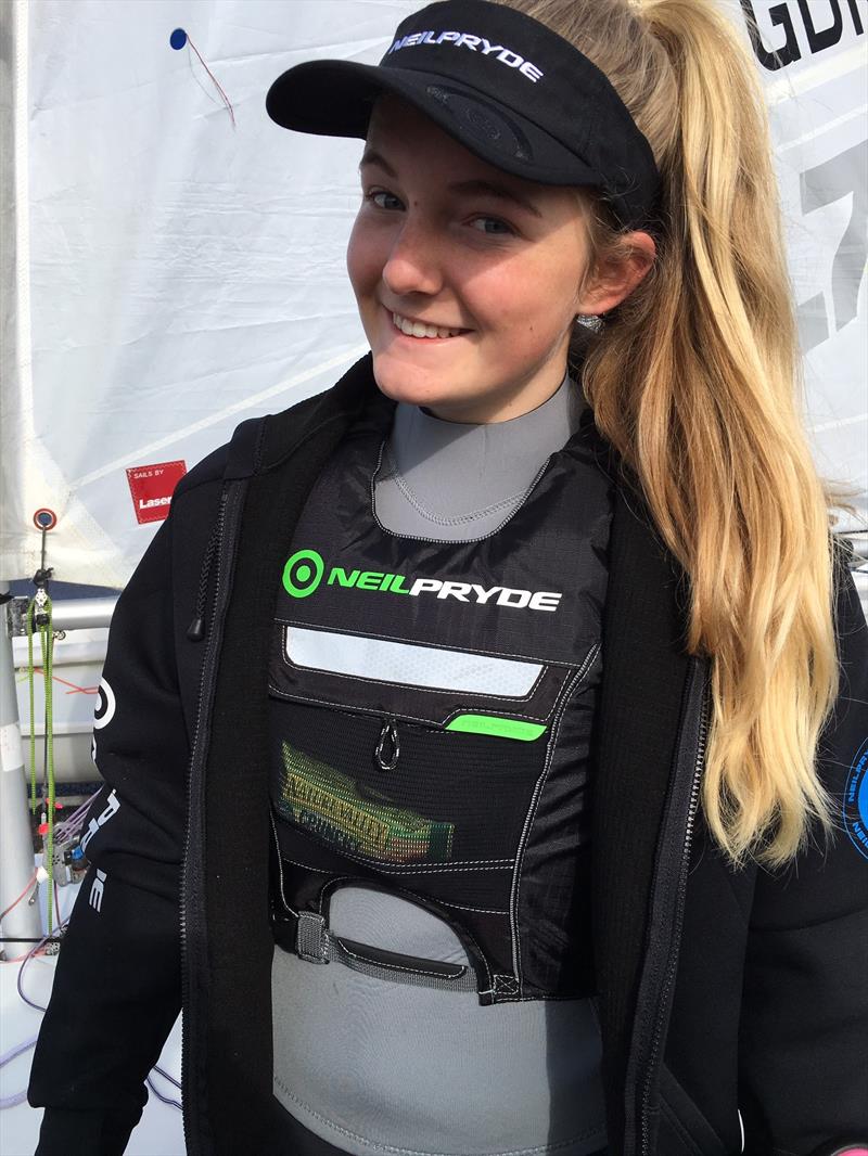 NeilPryde sponsored sailor Flo Nicholls photo copyright NeilPryde Sailing taken at  and featuring the  class