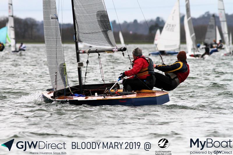 GJW Direct Bloody Mary 2019 photo copyright Mark Jardine taken at Queen Mary Sailing Club and featuring the Norfolk Punt class